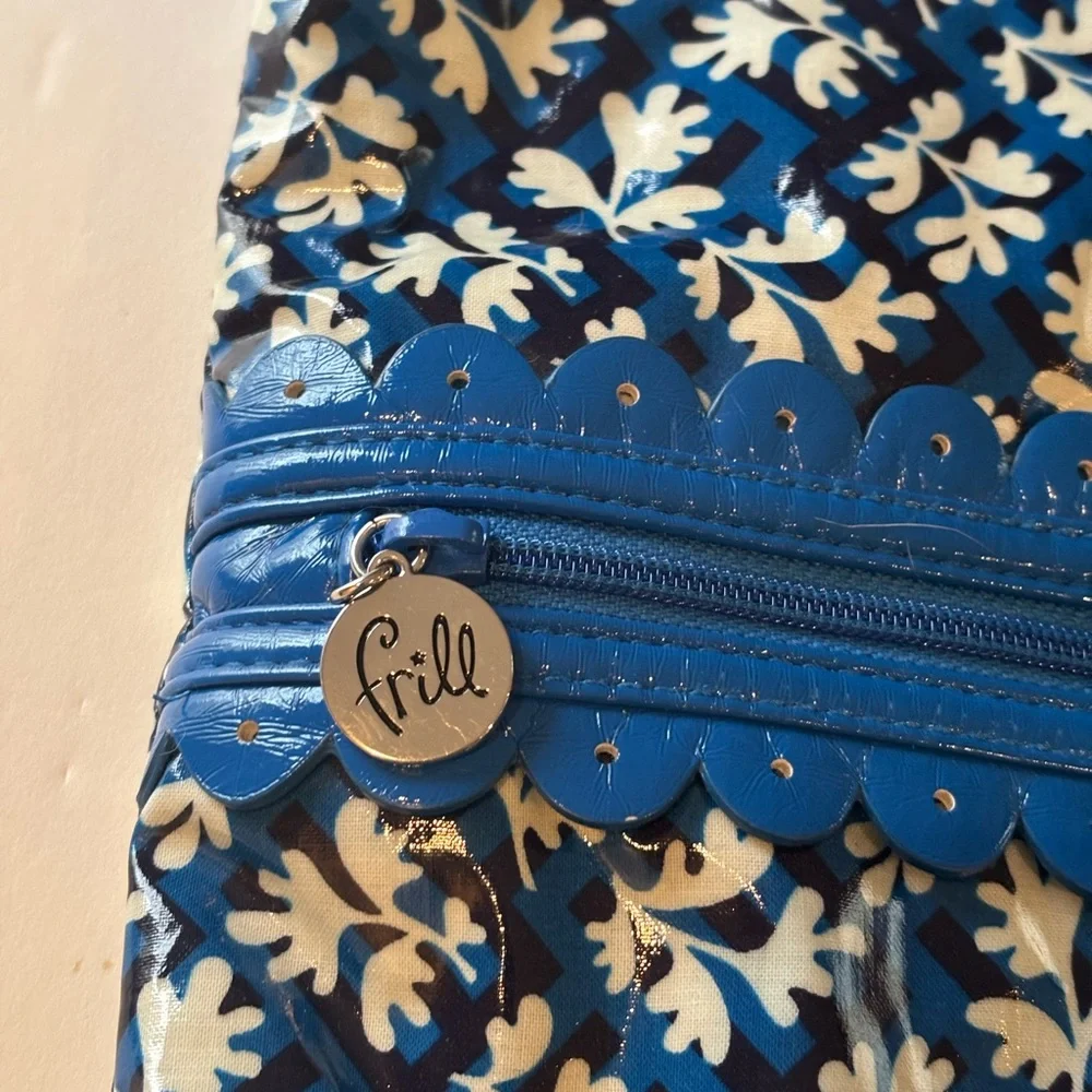FRILL by Vera Bradley Blue Floral Tote Bag
